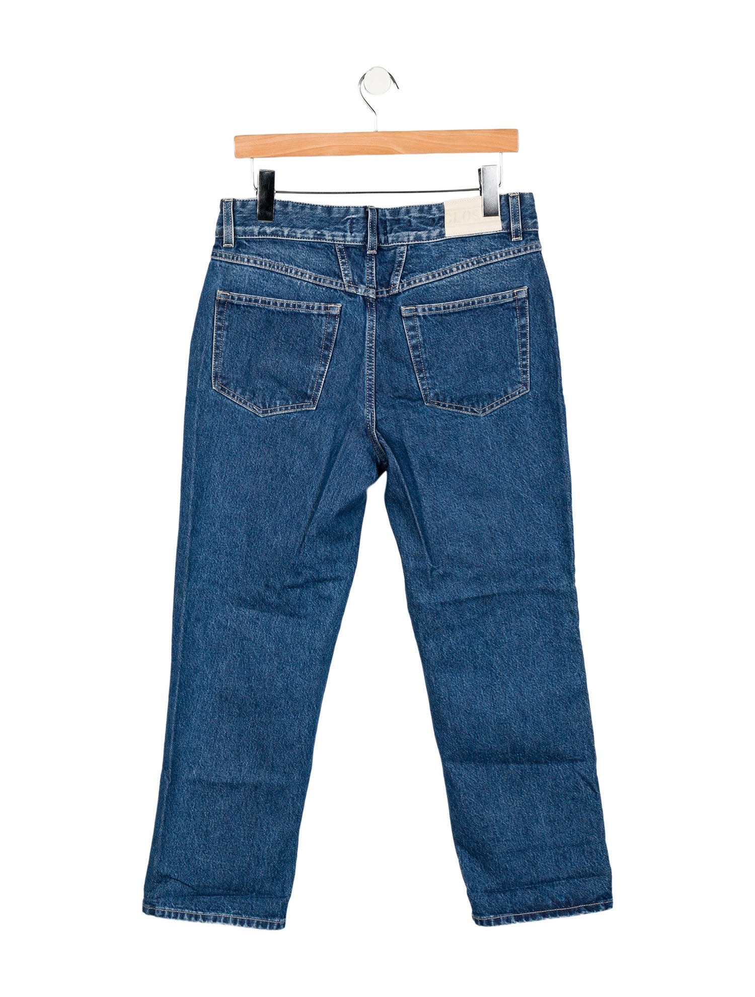 Closed Mid-Rise Straight Leg Jeans