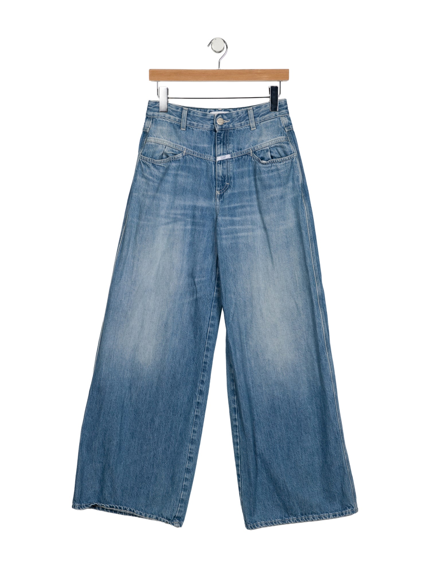 Closed Mid-Rise Wide Leg Jeans