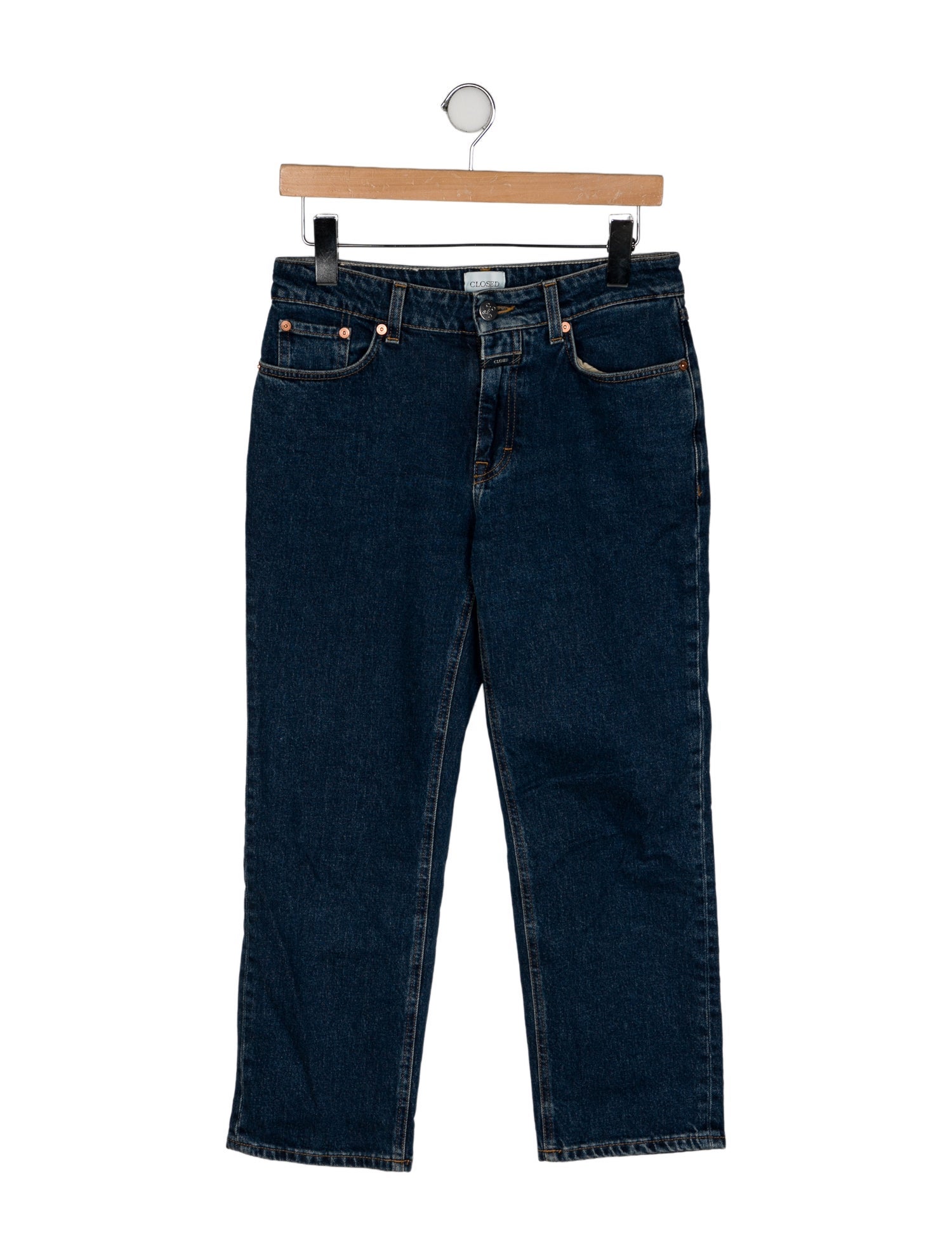 Closed Mid-Rise Straight Leg Jeans