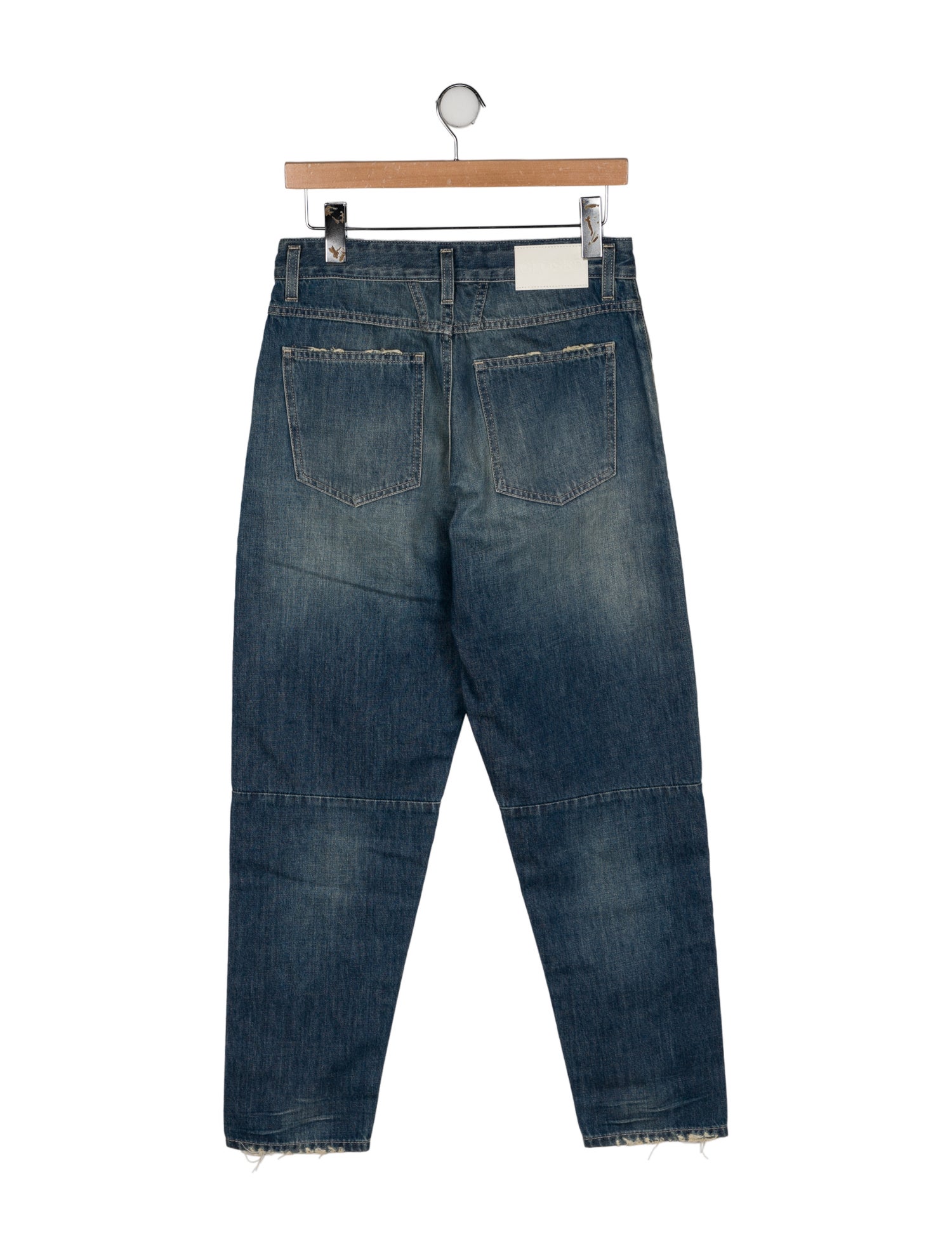 Closed High-Rise Straight Leg Jeans