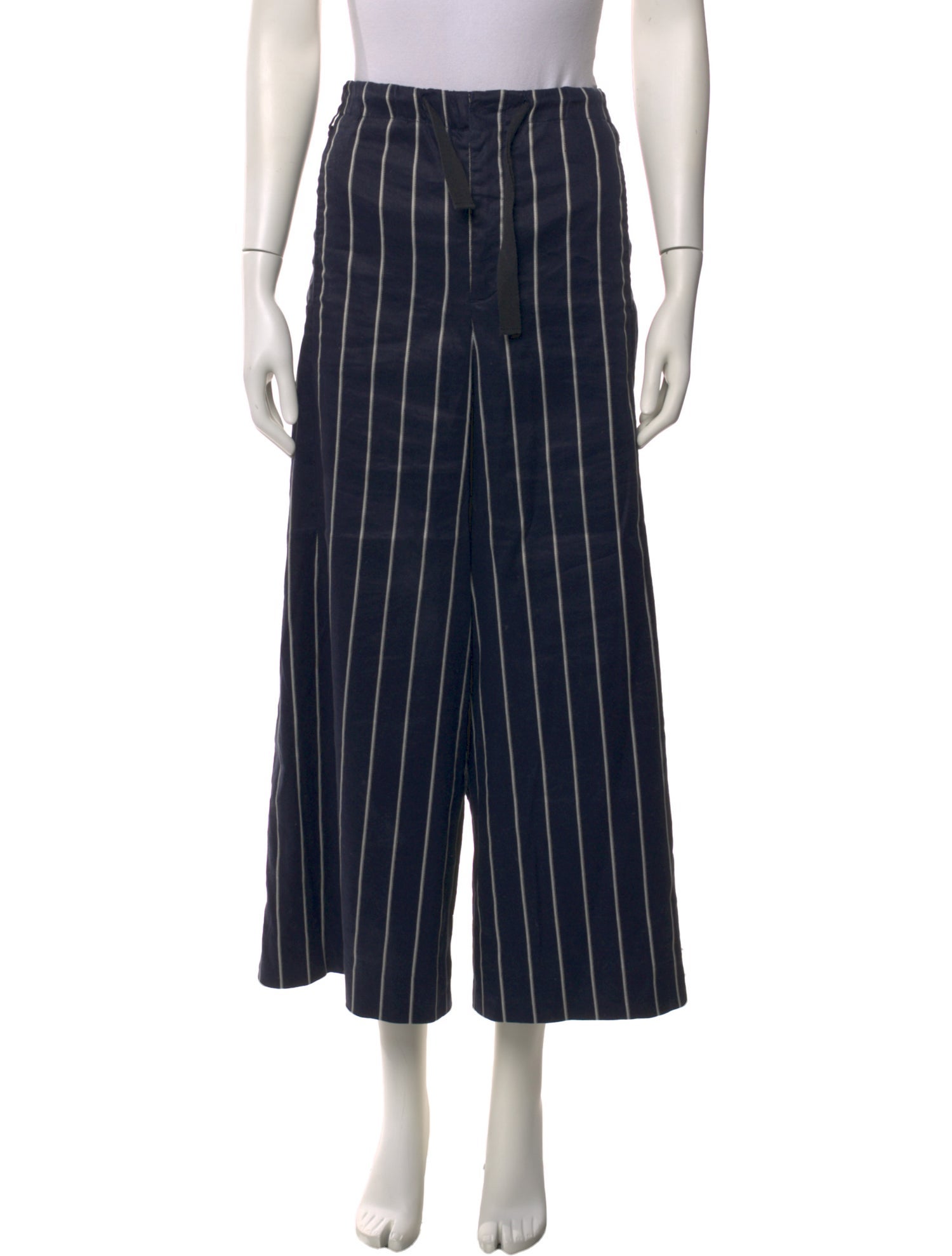 Closed Striped Wide Leg Pants