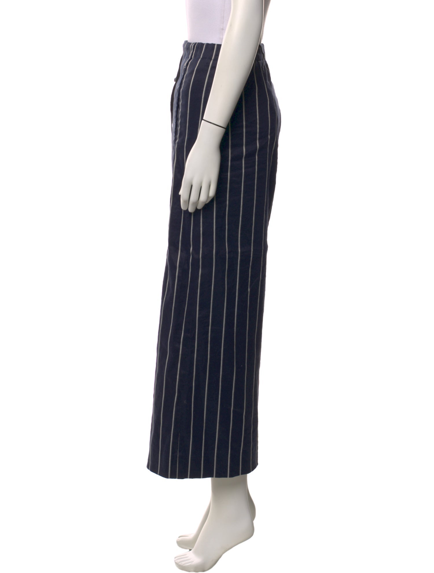 Closed Striped Wide Leg Pants