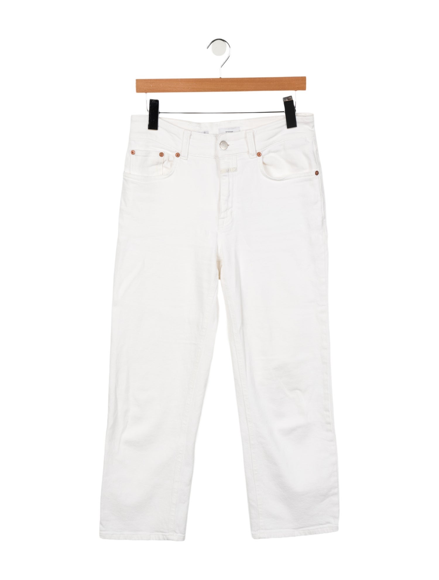 Closed High-Rise Straight Leg Jeans