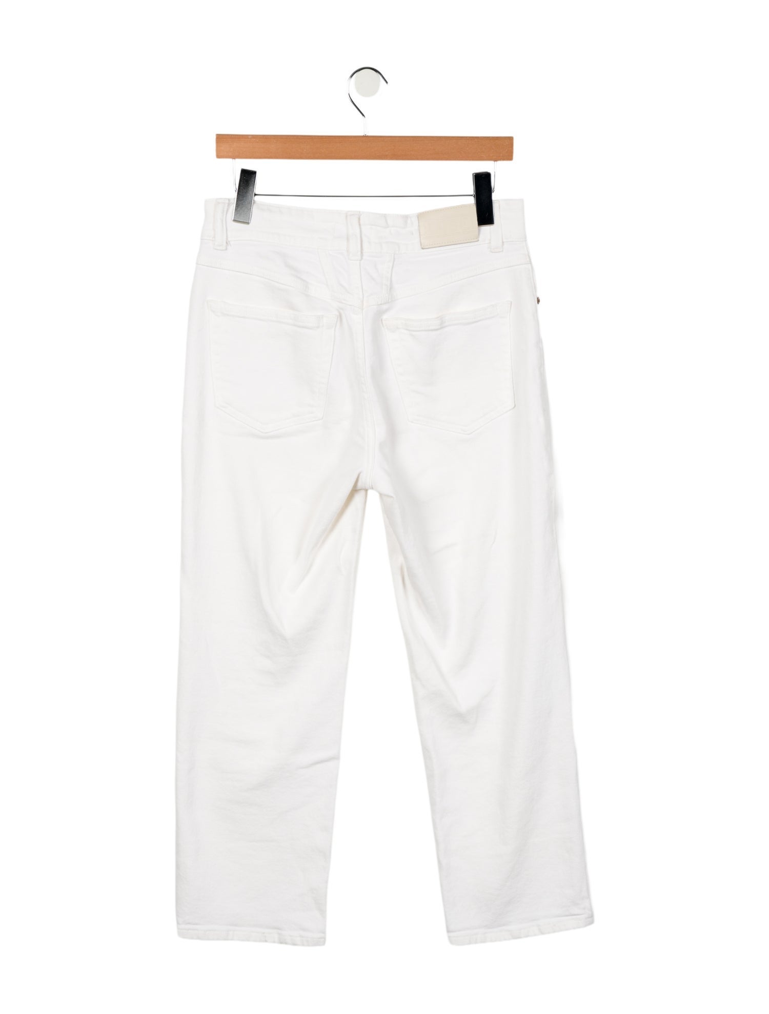 Closed High-Rise Straight Leg Jeans