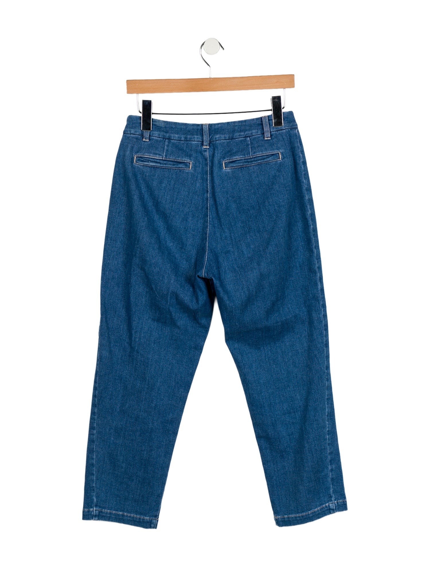 Closed High-Rise Straight Leg Jeans