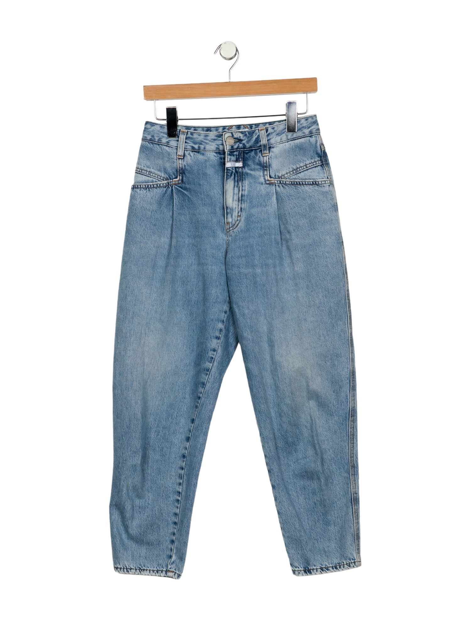 Closed High-Rise Straight Leg Jeans