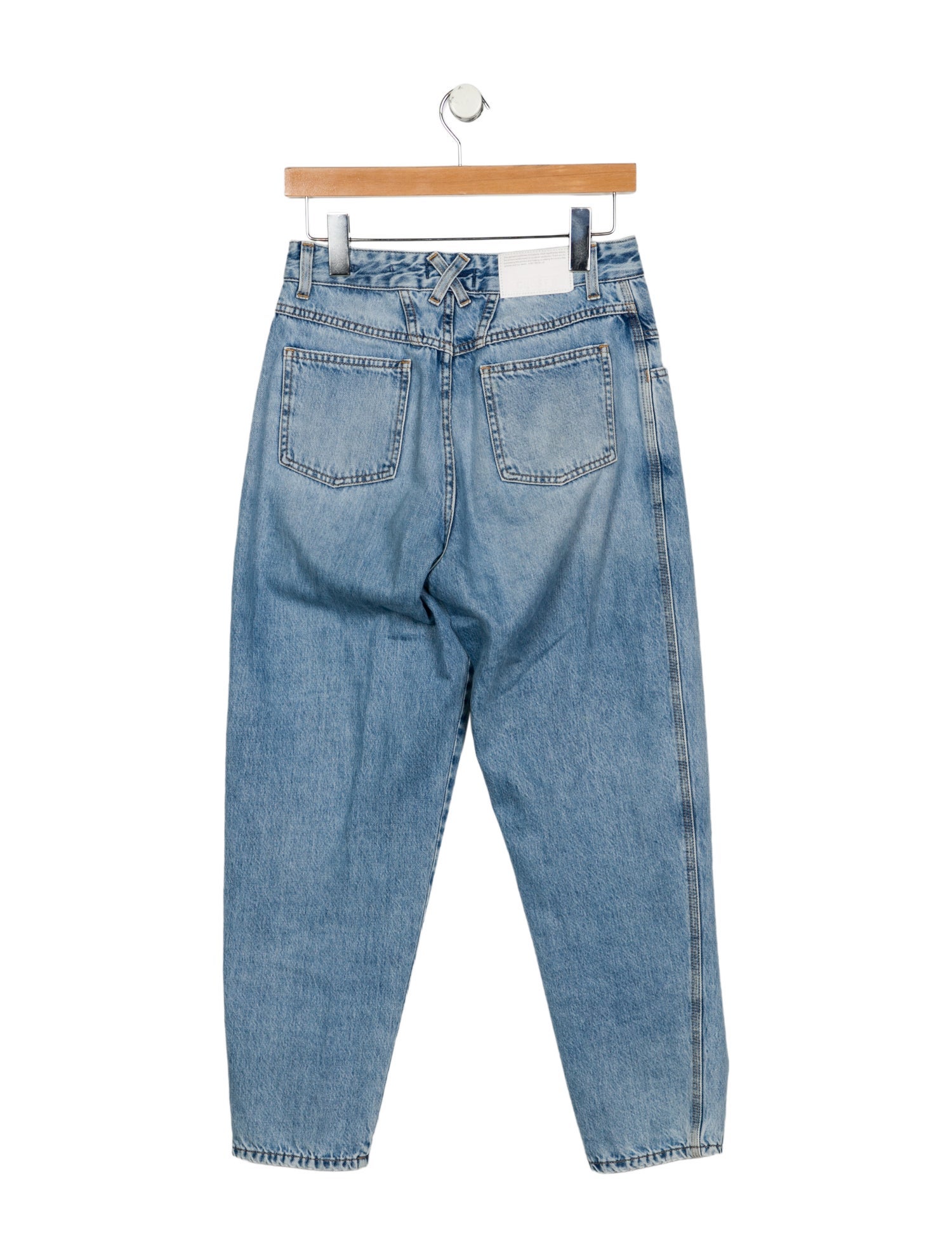 Closed High-Rise Straight Leg Jeans