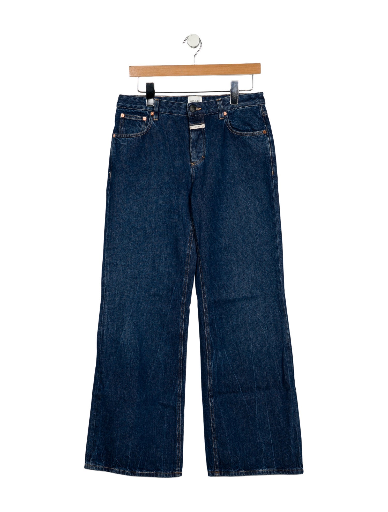 Closed Mid-Rise Wide Leg Jeans