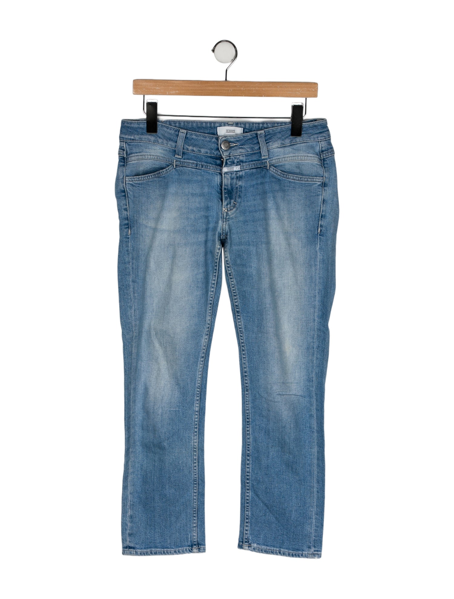 Closed Mid-Rise Straight Leg Jeans