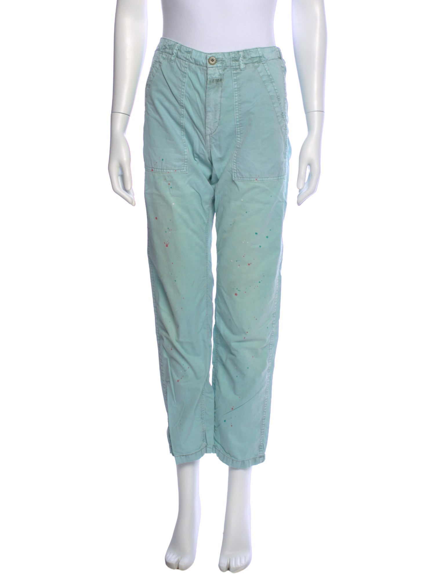 Closed Straight Leg Pants