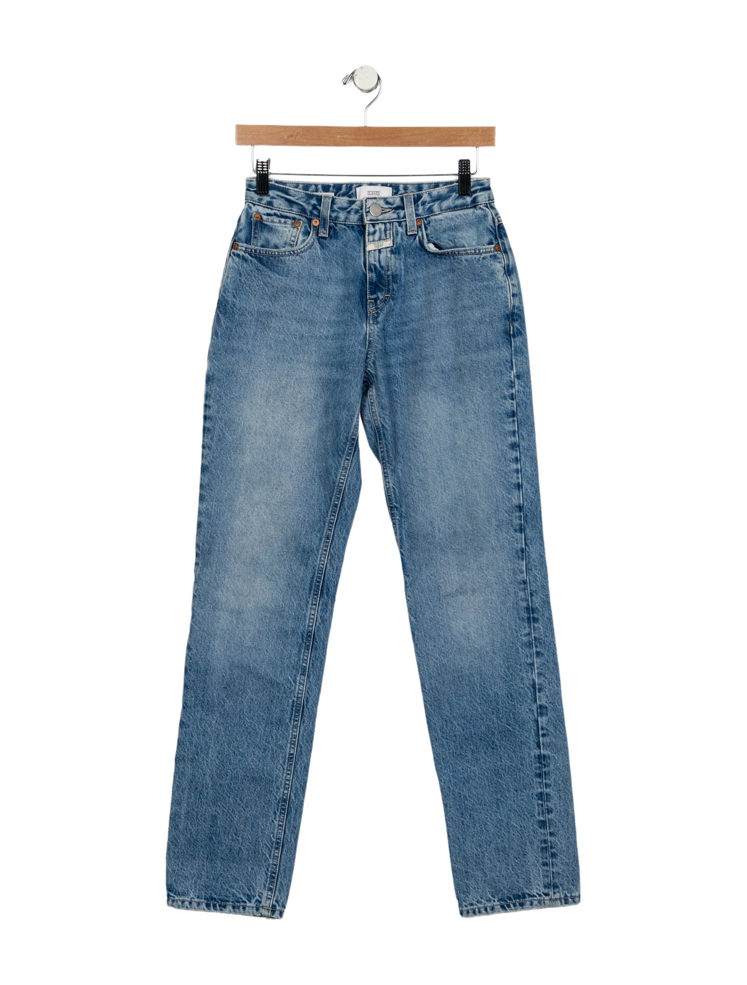 Closed Mid-Rise Straight Leg Jeans