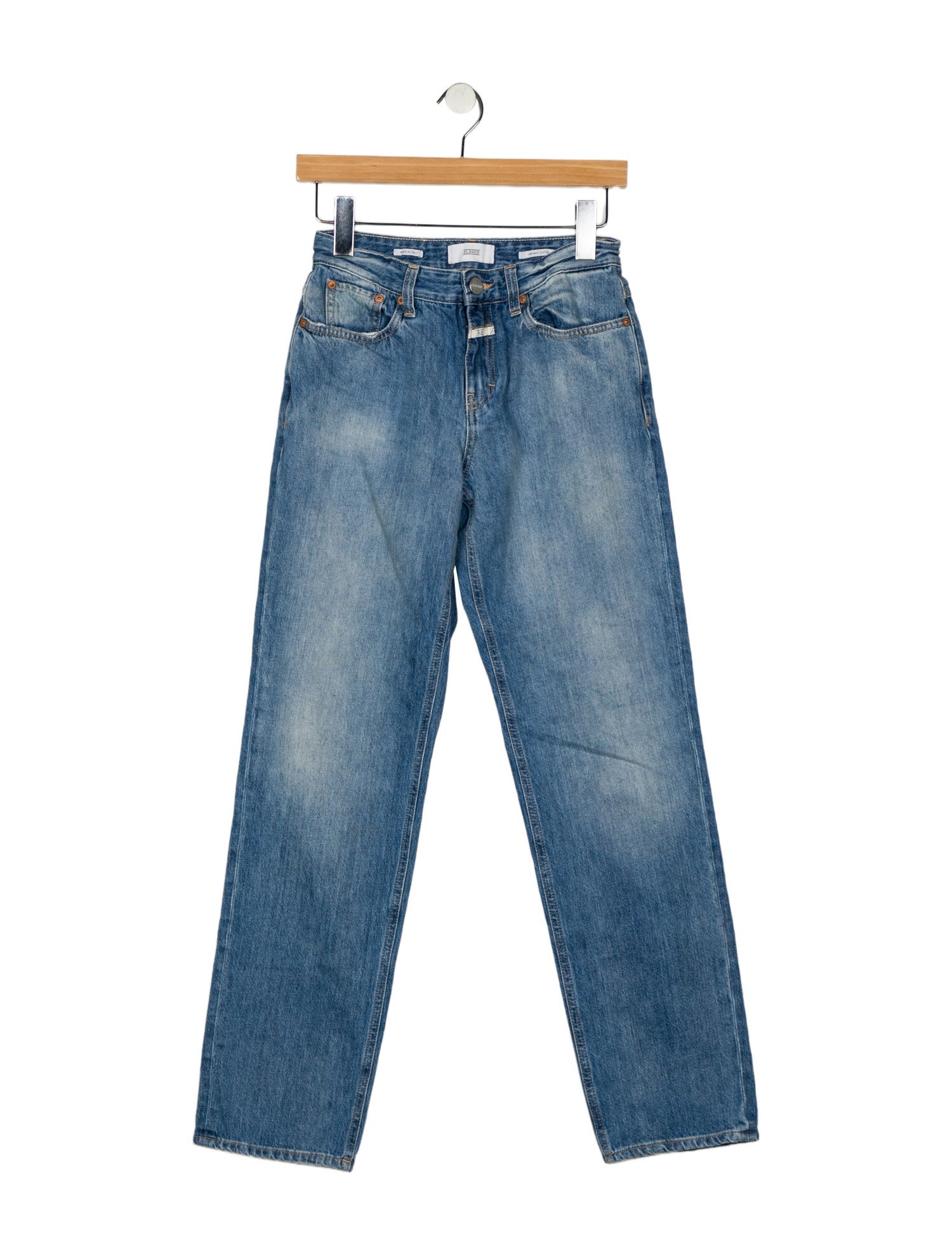 Closed Mid-Rise Straight Leg Jeans