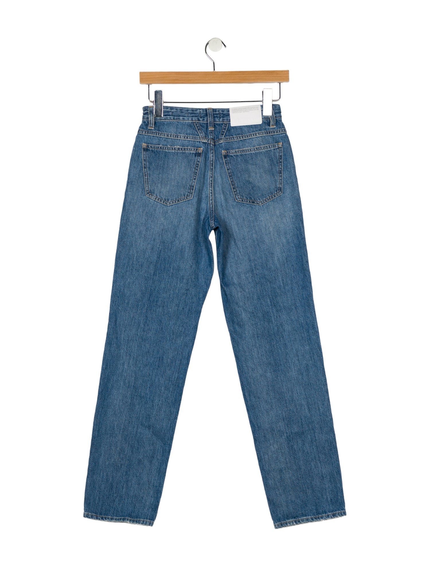Closed Mid-Rise Straight Leg Jeans