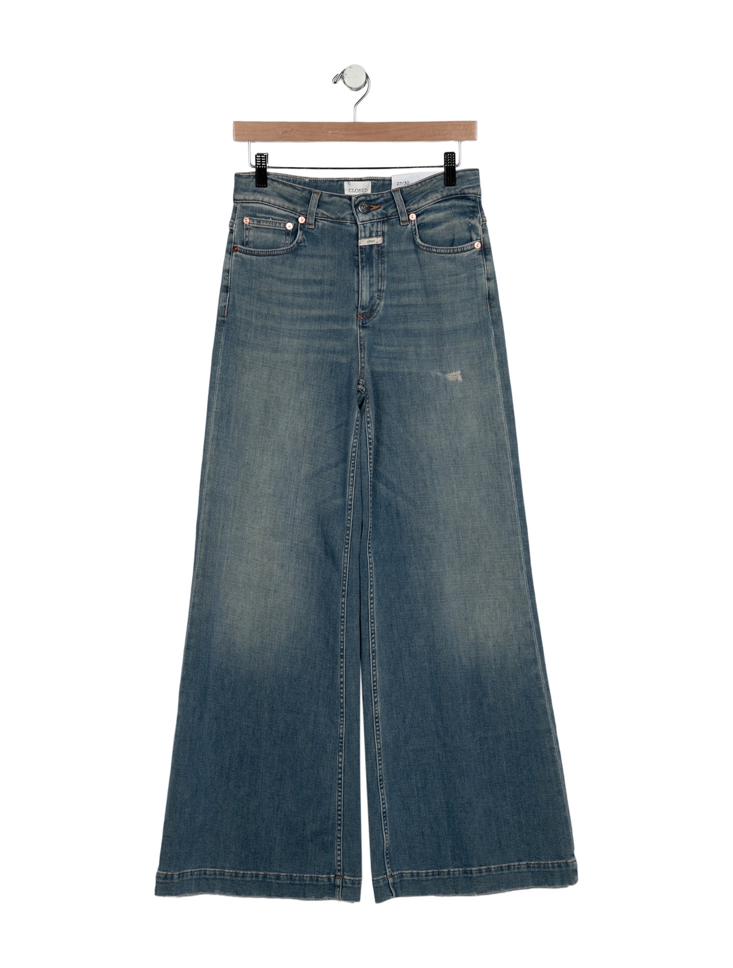 Closed High-Rise Wide Leg Jeans
