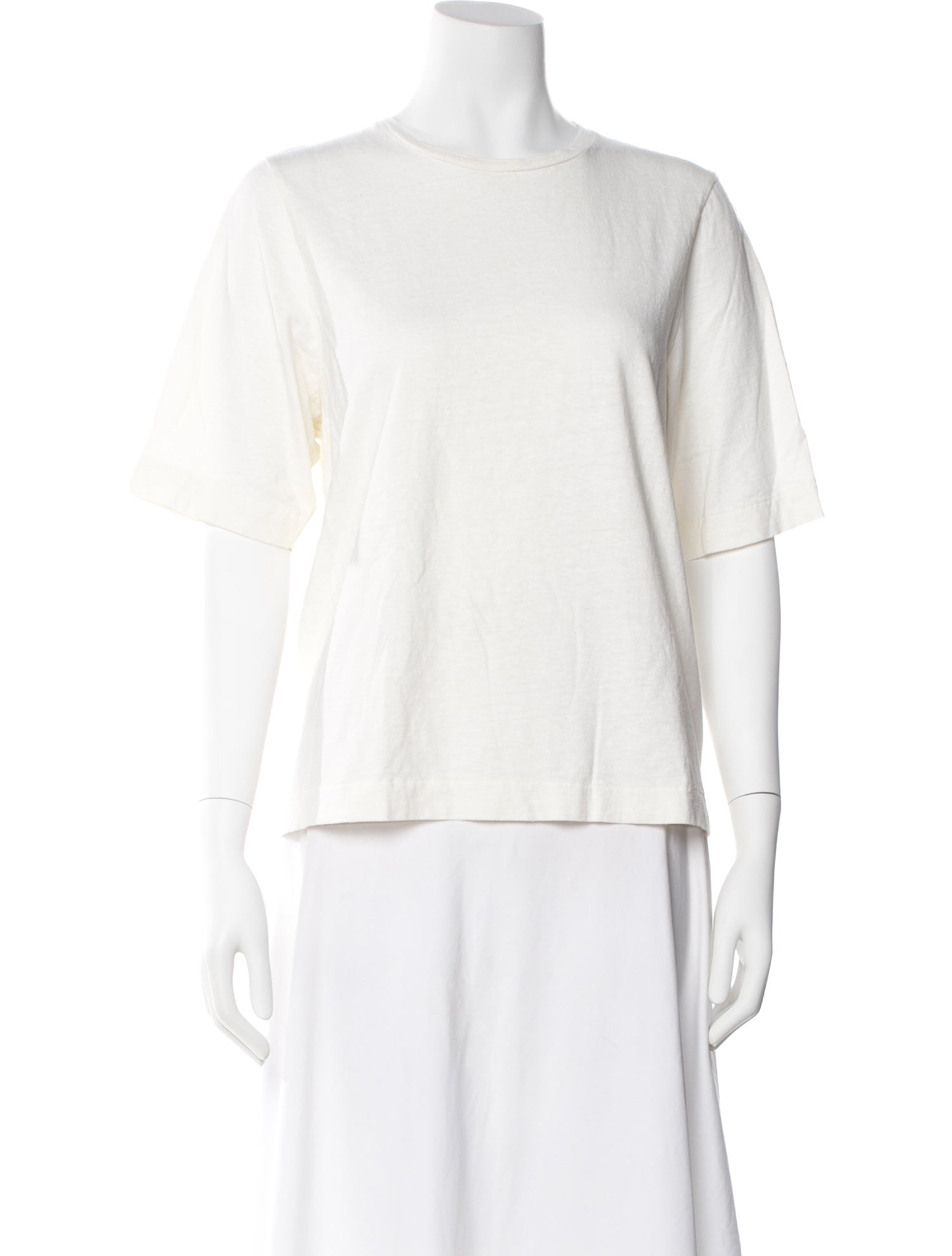 Closed Crew Neck Short Sleeve T-Shirt