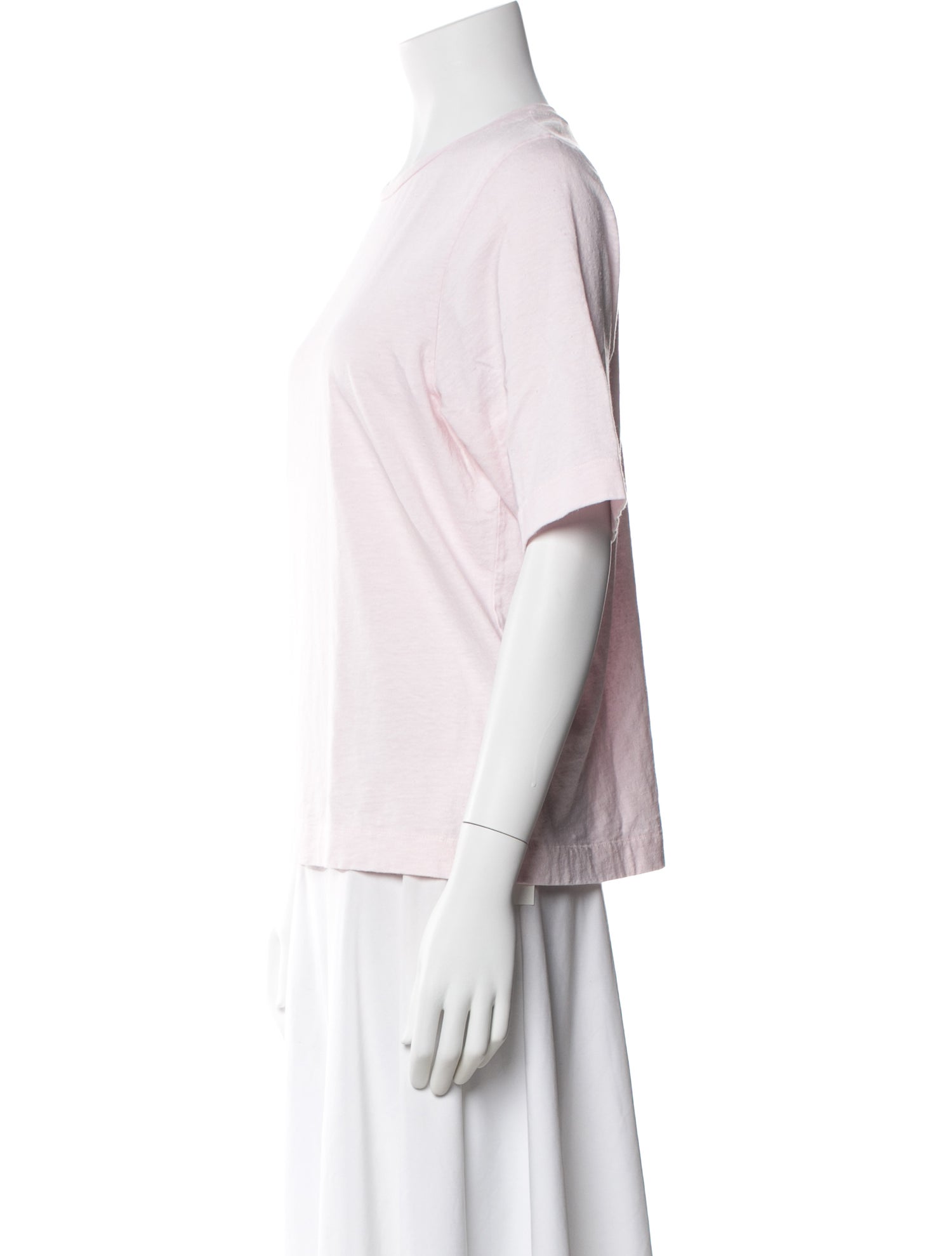 Closed Crew Neck Short Sleeve T-Shirt