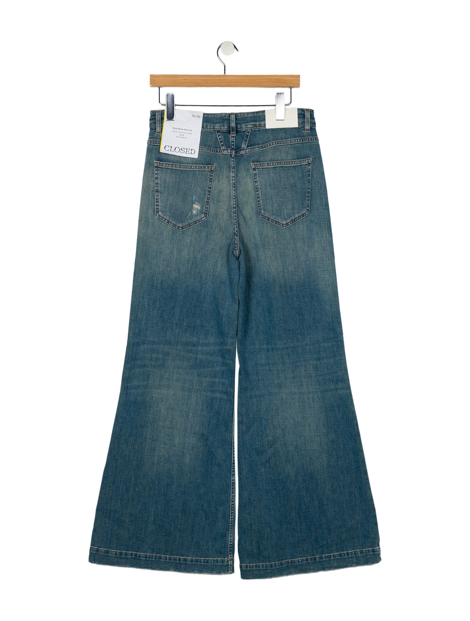 Closed High-Rise Wide Leg Jeans