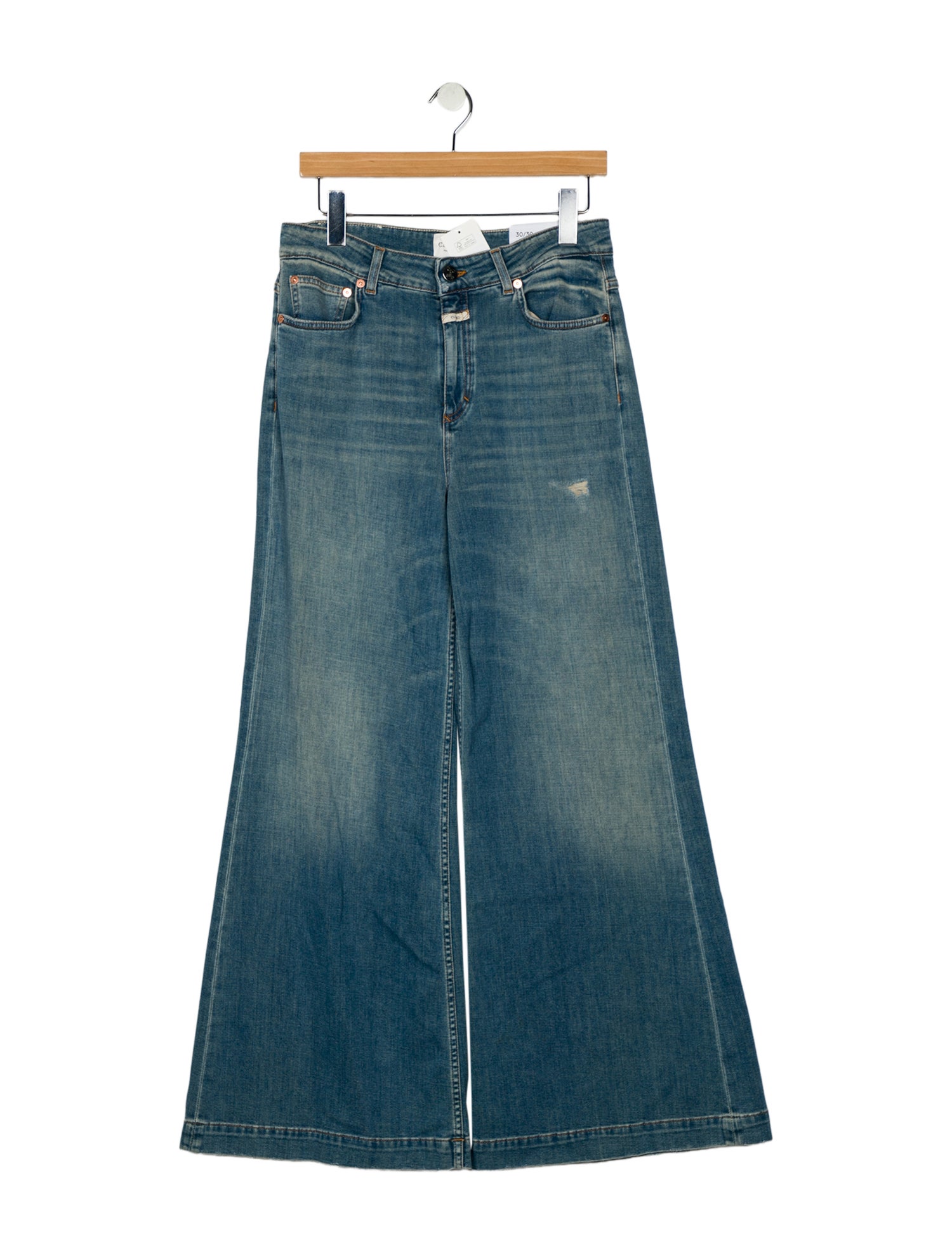 Closed High-Rise Wide Leg Jeans w/ Tags