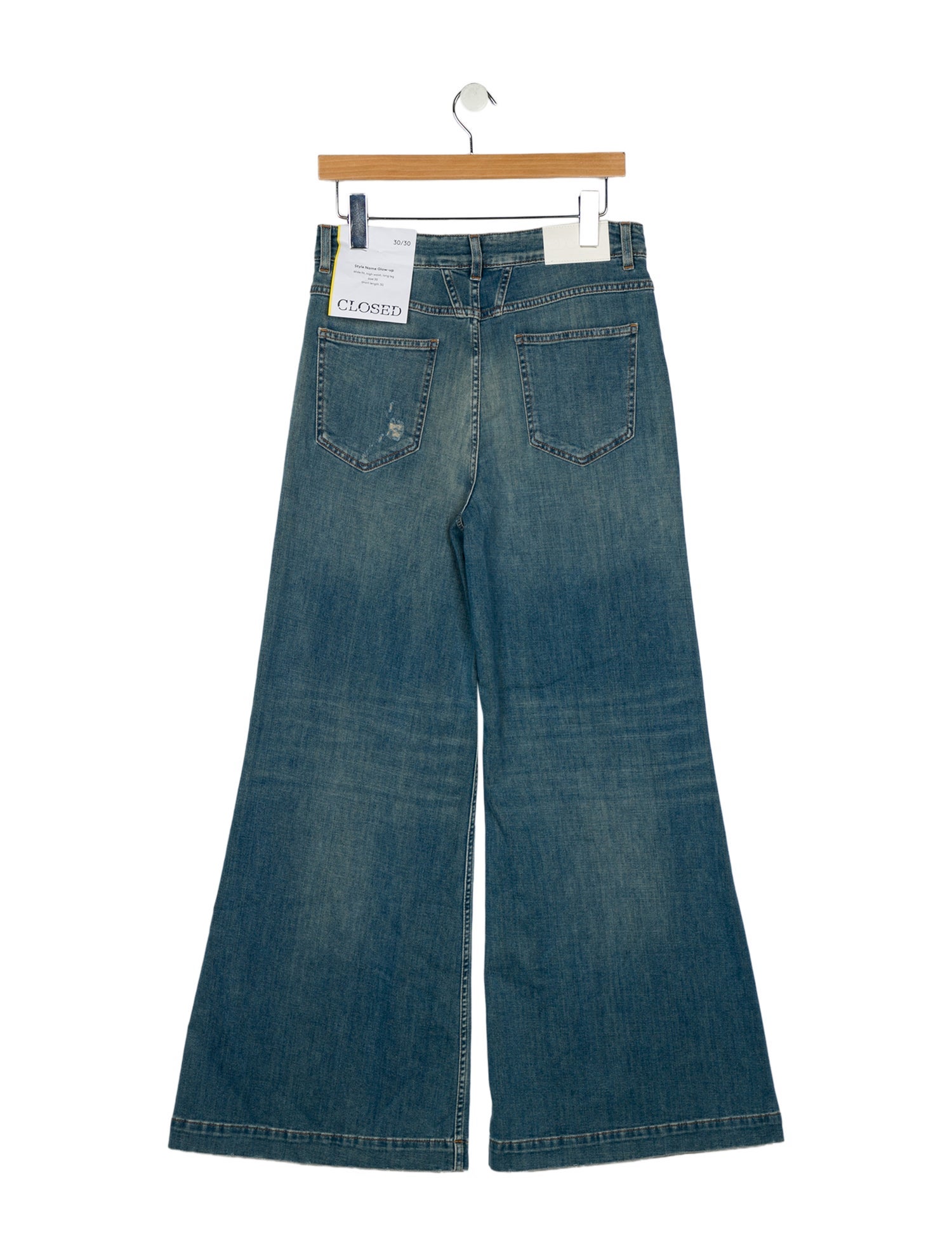 Closed High-Rise Wide Leg Jeans w/ Tags
