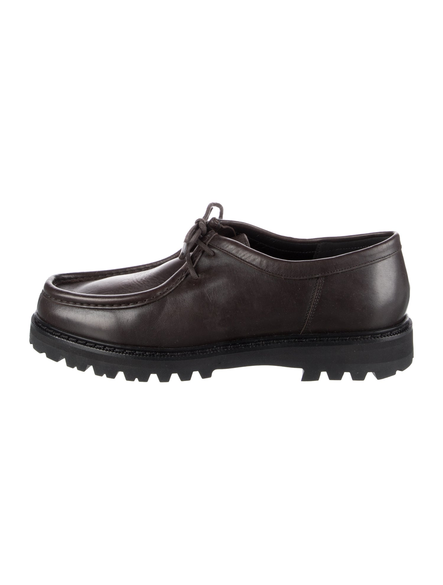Closed Leather Derby Shoes