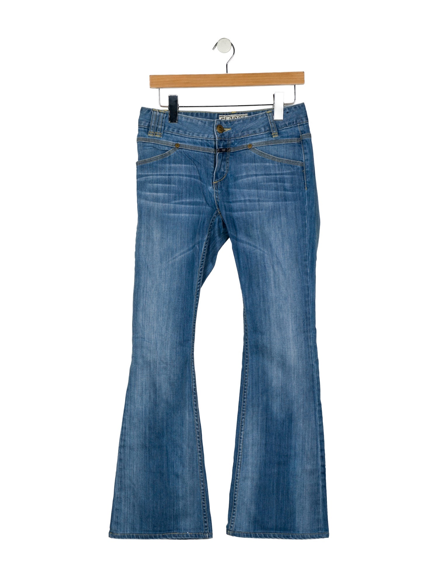 Closed Mid-Rise Wide Leg Jeans