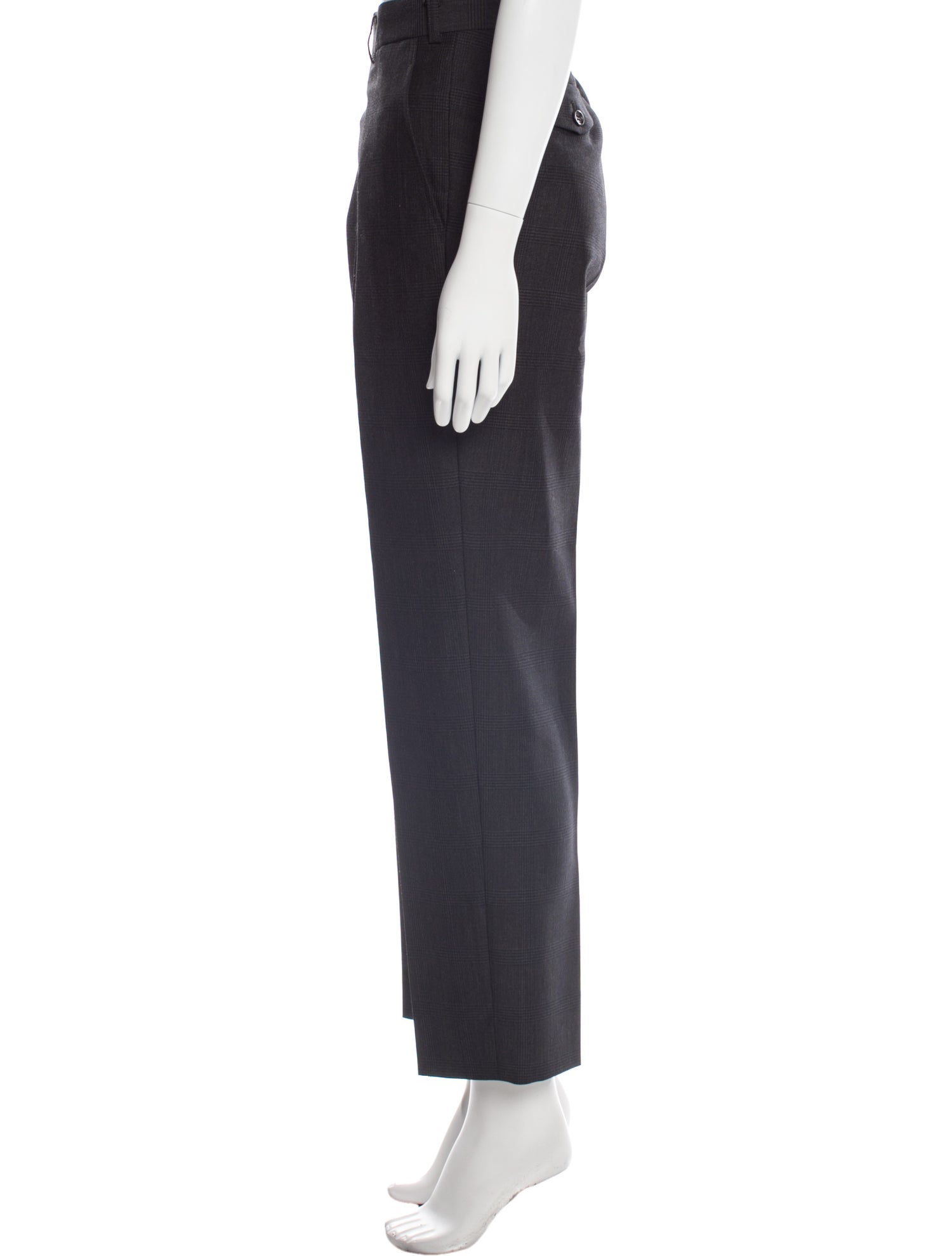 Comme des Garçons Homme Deux Plaid Print Dress Pants