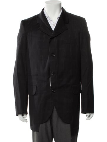 Comme des Garçons Homme Deux Outerwear Peacoat L