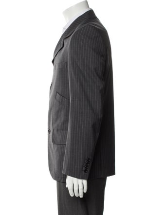 Comme des Garçons Homme Deux Wool Striped Blazer