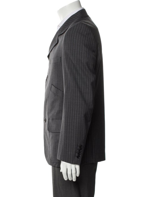 Comme des Garçons Homme Deux Wool Striped Blazer