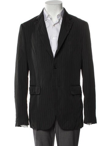 Comme des Garçons Homme Deux Suiting Striped Blazer L