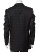 Comme des Garçons Homme Deux Wool Plaid Print Blazer