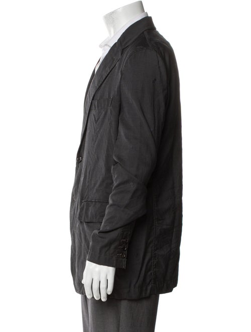 Comme des Garçons Homme Deux Wool Embroidered Accent Blazer