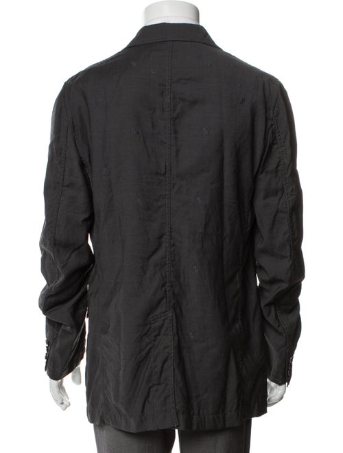 Comme des Garçons Homme Deux Wool Embroidered Accent Blazer