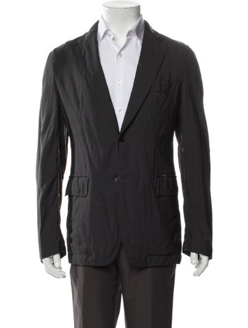 Comme des Garçons Homme Deux Suiting Wool Embroidered Accent Blazer M
