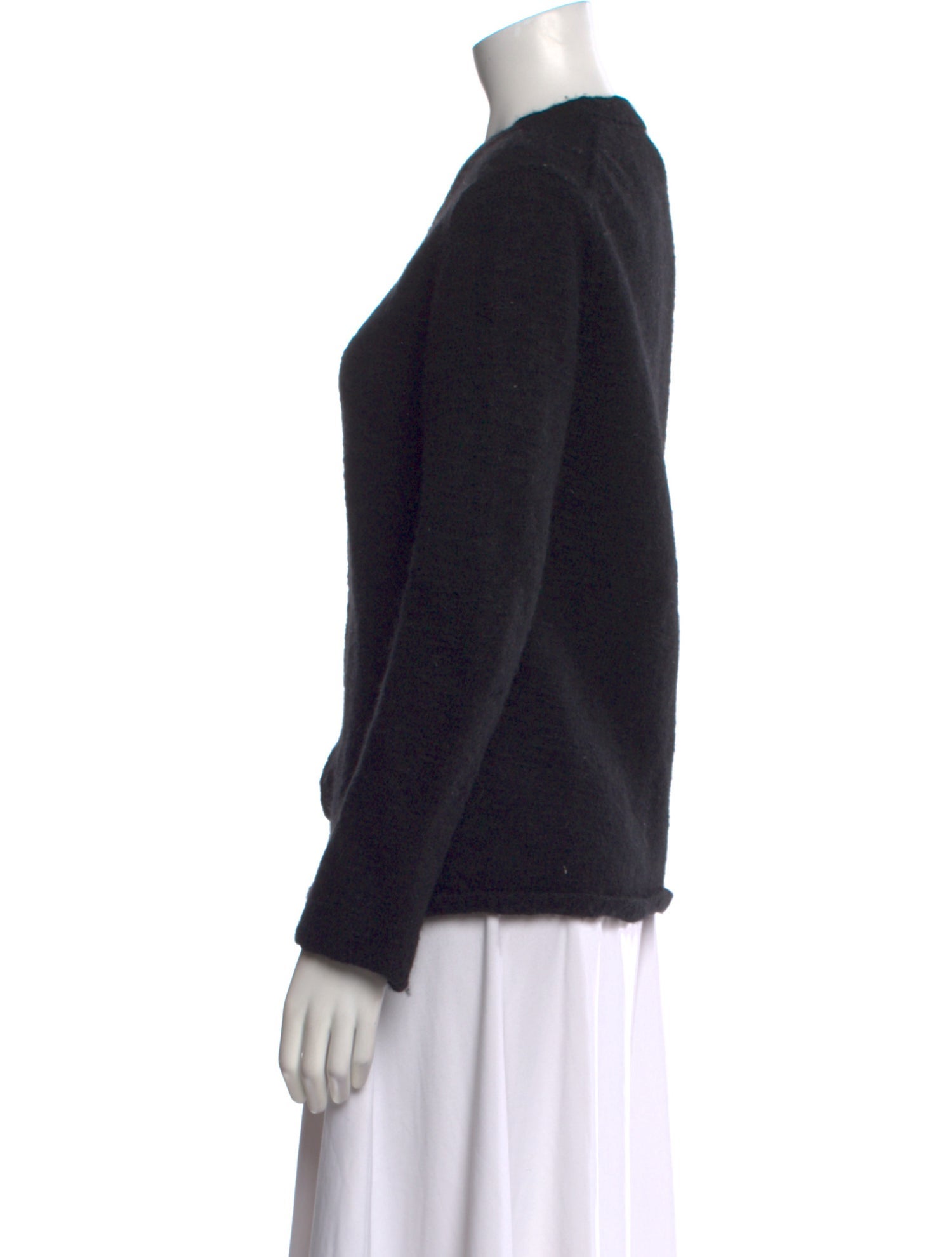 Comme des Garçons Homme Deux Wool V-Neck Cardigan