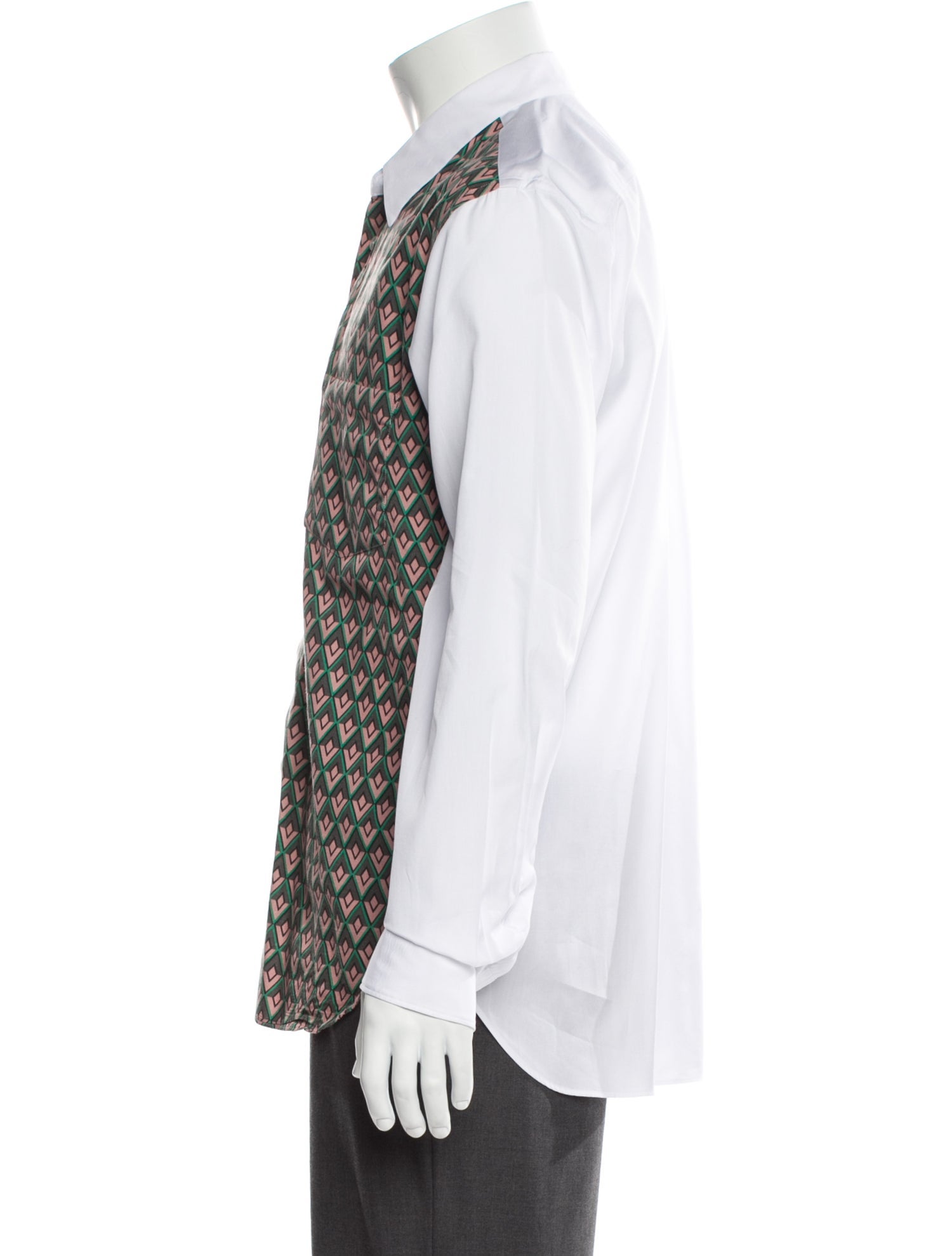 Comme des Garçons Homme Deux Printed Long Sleeve Shirt