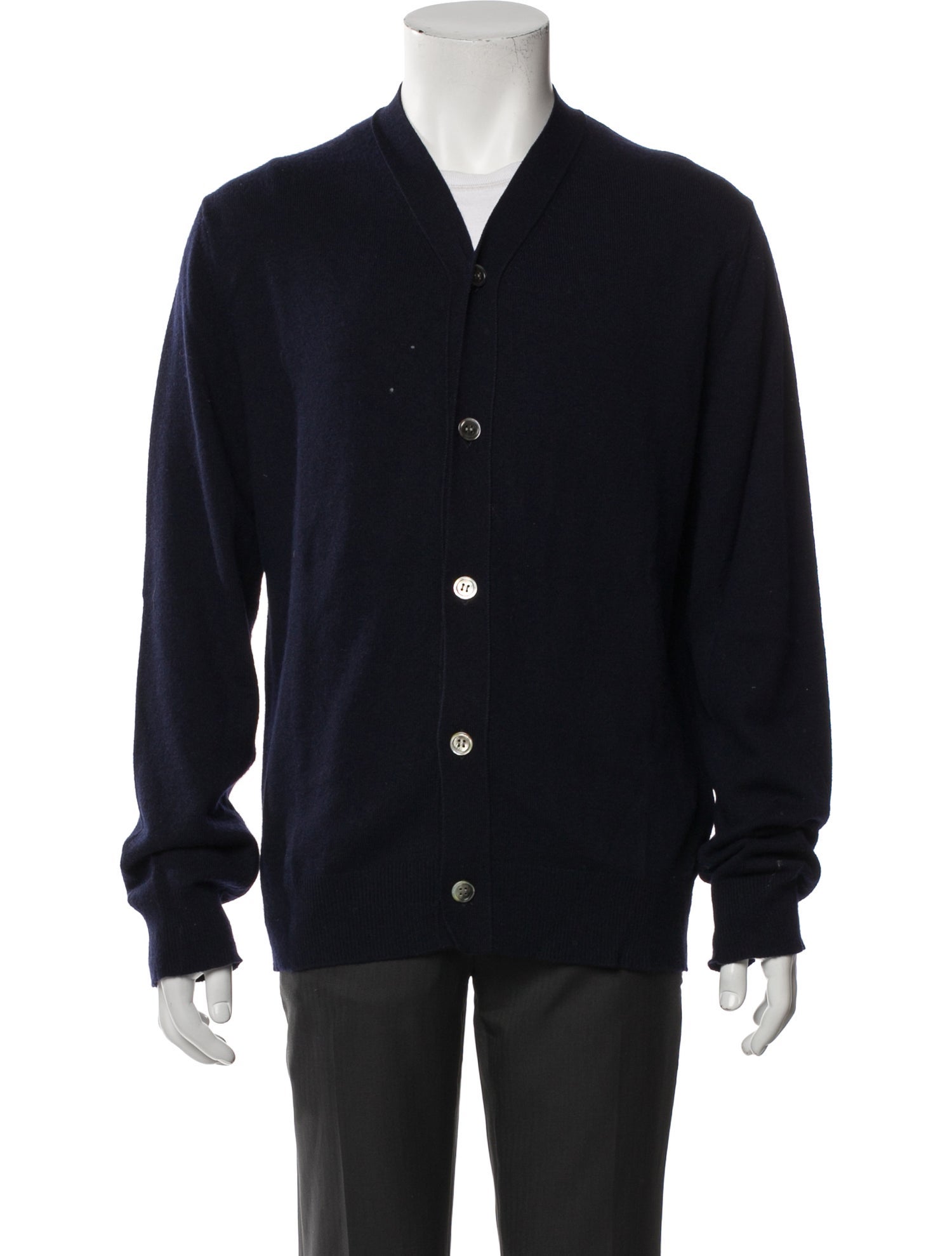 Comme des Garçons Homme Deux V-Neck Long Sleeve Cardigan