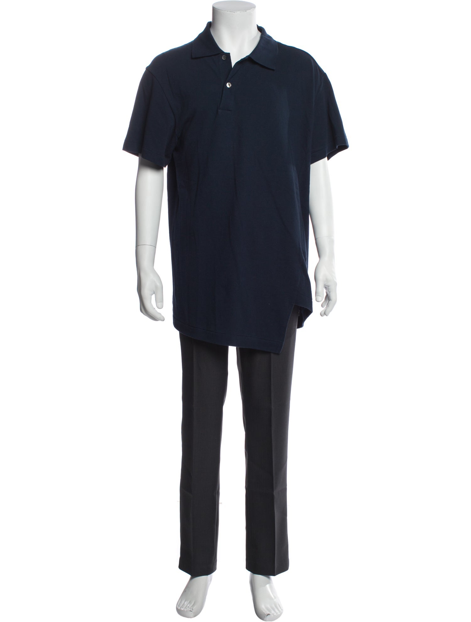 Comme des Garçons Homme Deux Collar Short Sleeve Polo Shirt