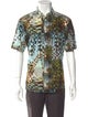 Comme des Garçons Homme Deux Floral Print Short Sleeve Shirt