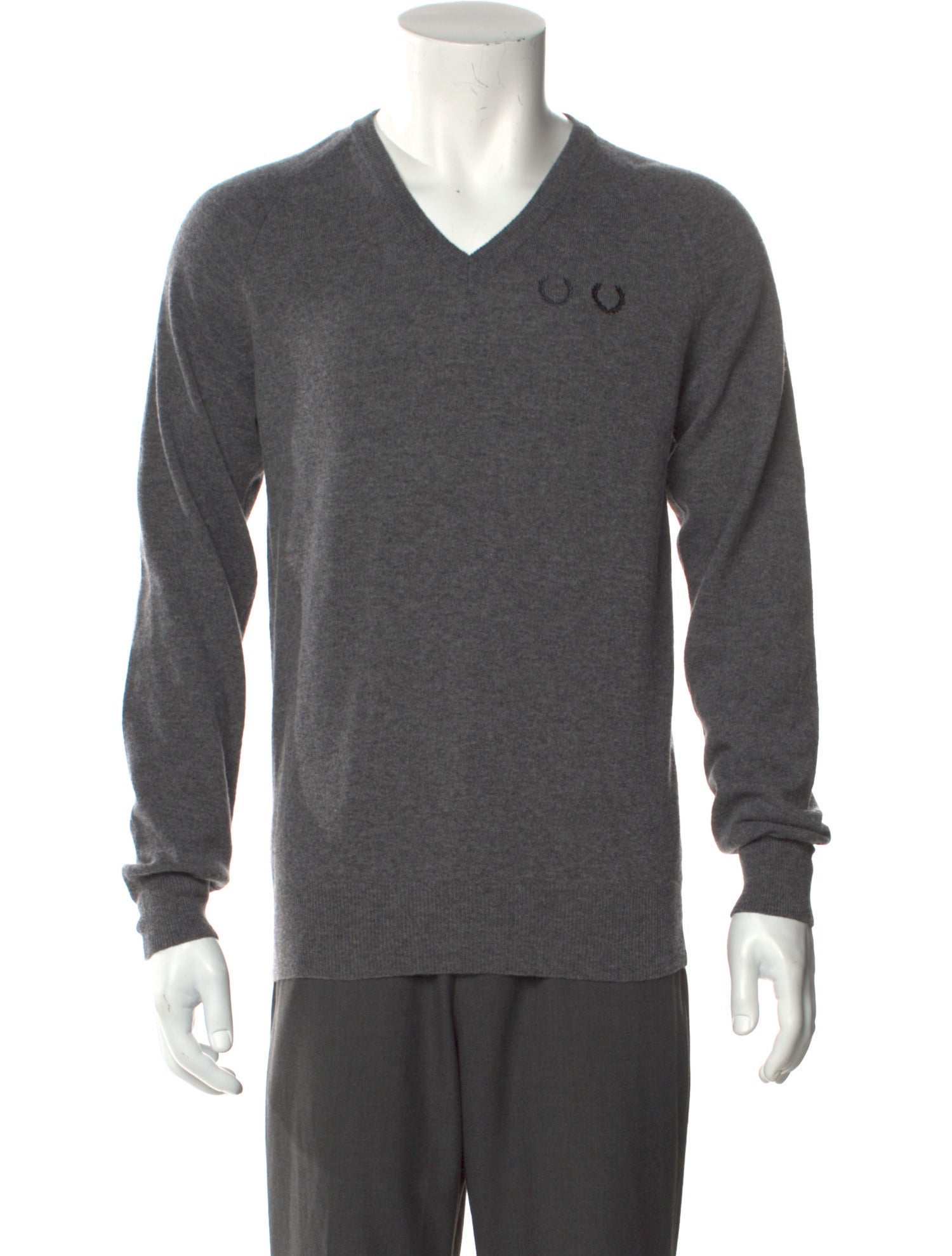 Comme des Garçons Homme Deux Wool V-Neck Pullover
