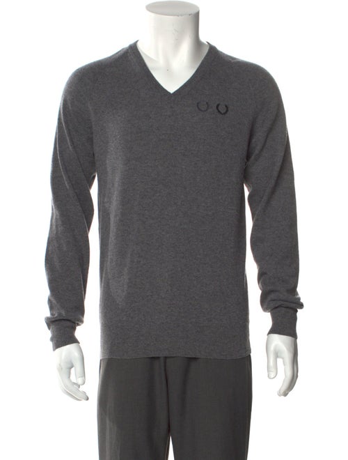Comme des Garçons Homme Deux Wool V-Neck Pullover