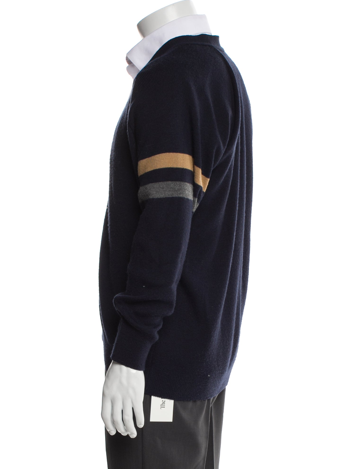 Comme des Garçons Homme Deux V-Neck Long Sleeve Cardigan