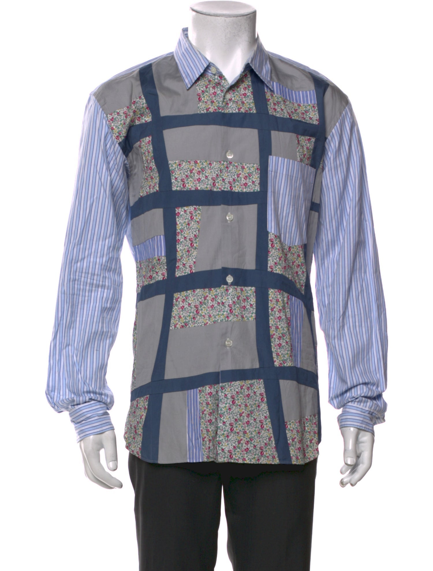 Comme des Garçons Homme Deux Printed Long Sleeve Shirt