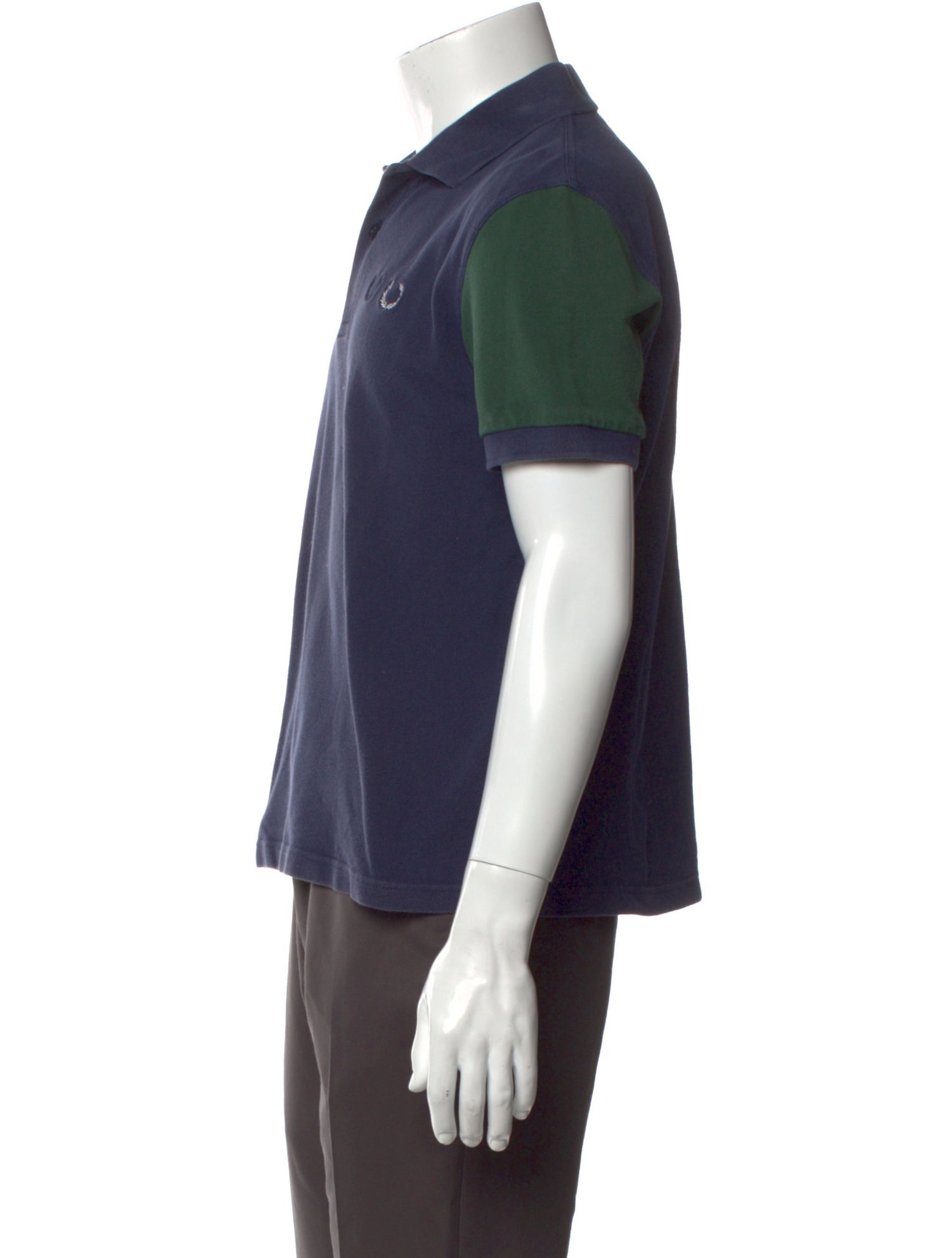 Comme des Garçons Homme Deux Collar Short Sleeve Polo Shirt