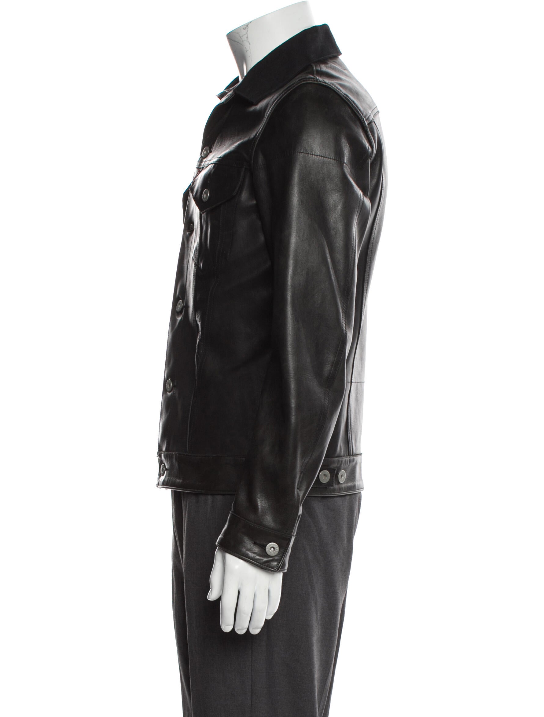eYe Junya Watanabe Comme des Garçons MAN 2015 Horse Leather Trucker Jacket