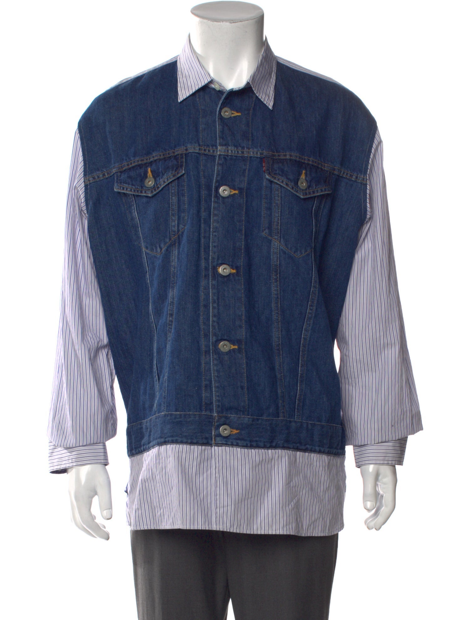 Junya Watanabe Comme des Garçons MAN x Levi's Long Sleeve Denim Shirt