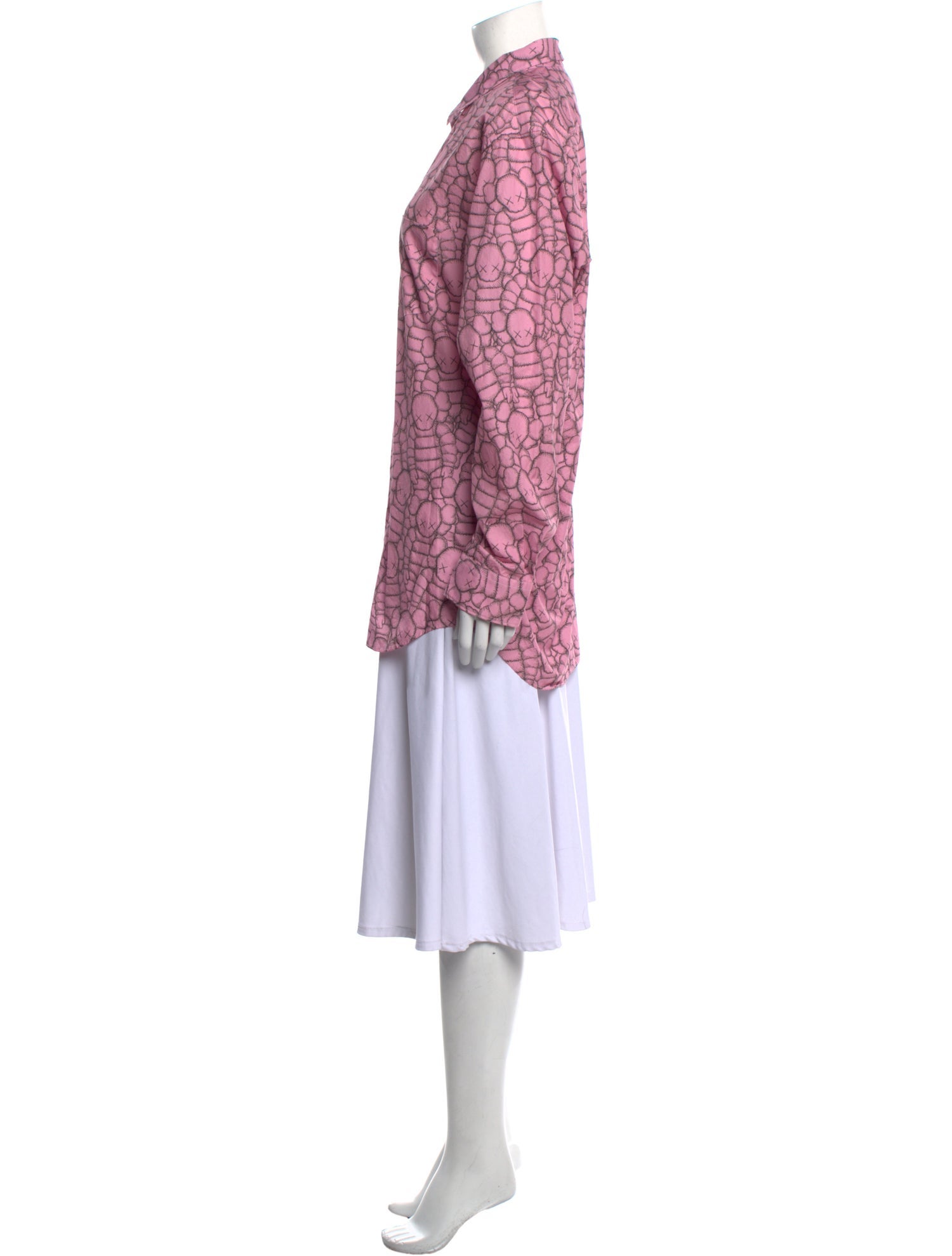 Comme des Garcons SHIRT x Spalwart Graphic Print Long Sleeve Shirt