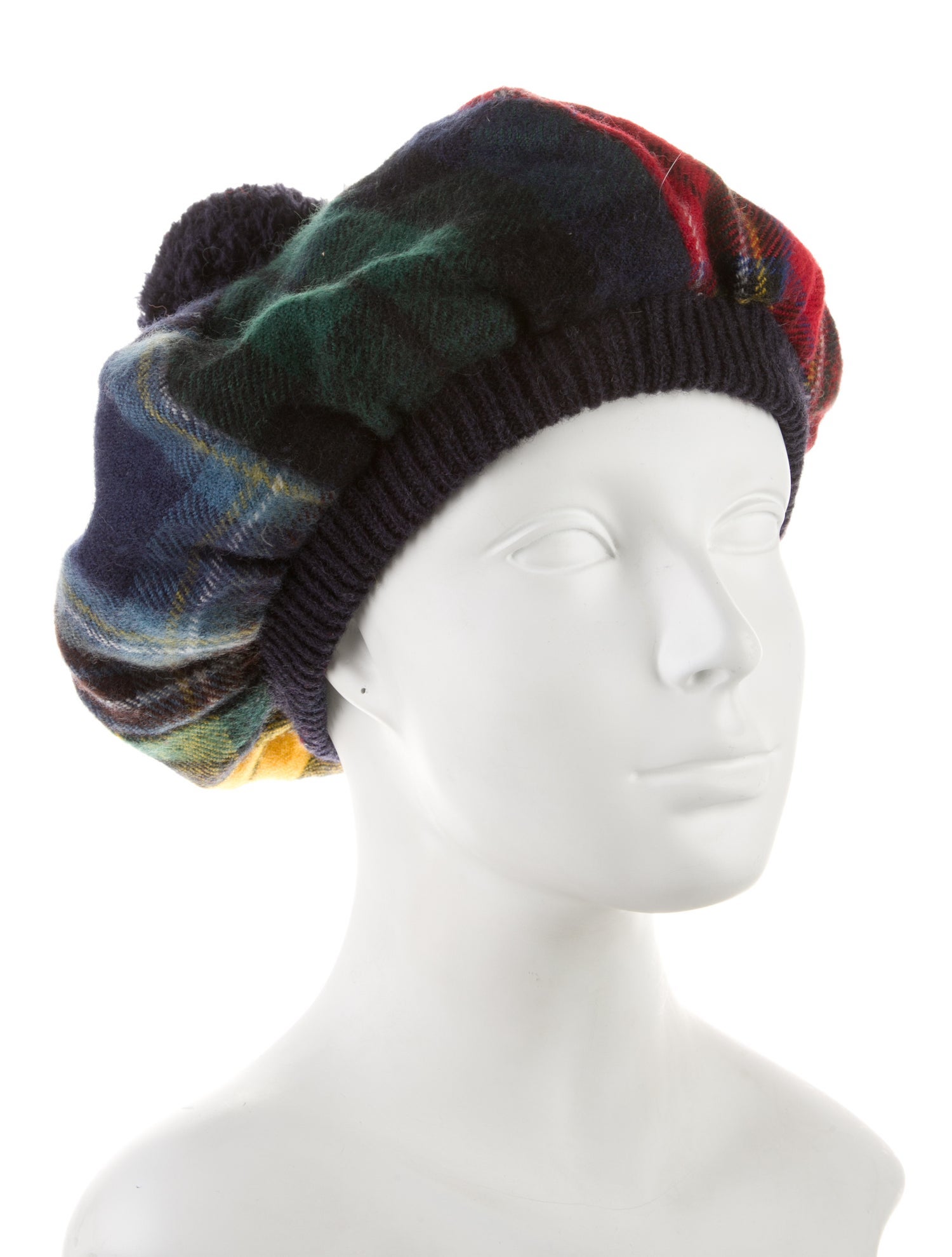 Comme des Garçons SHIRT x Lochcarron Printed Wool Tartan Hat