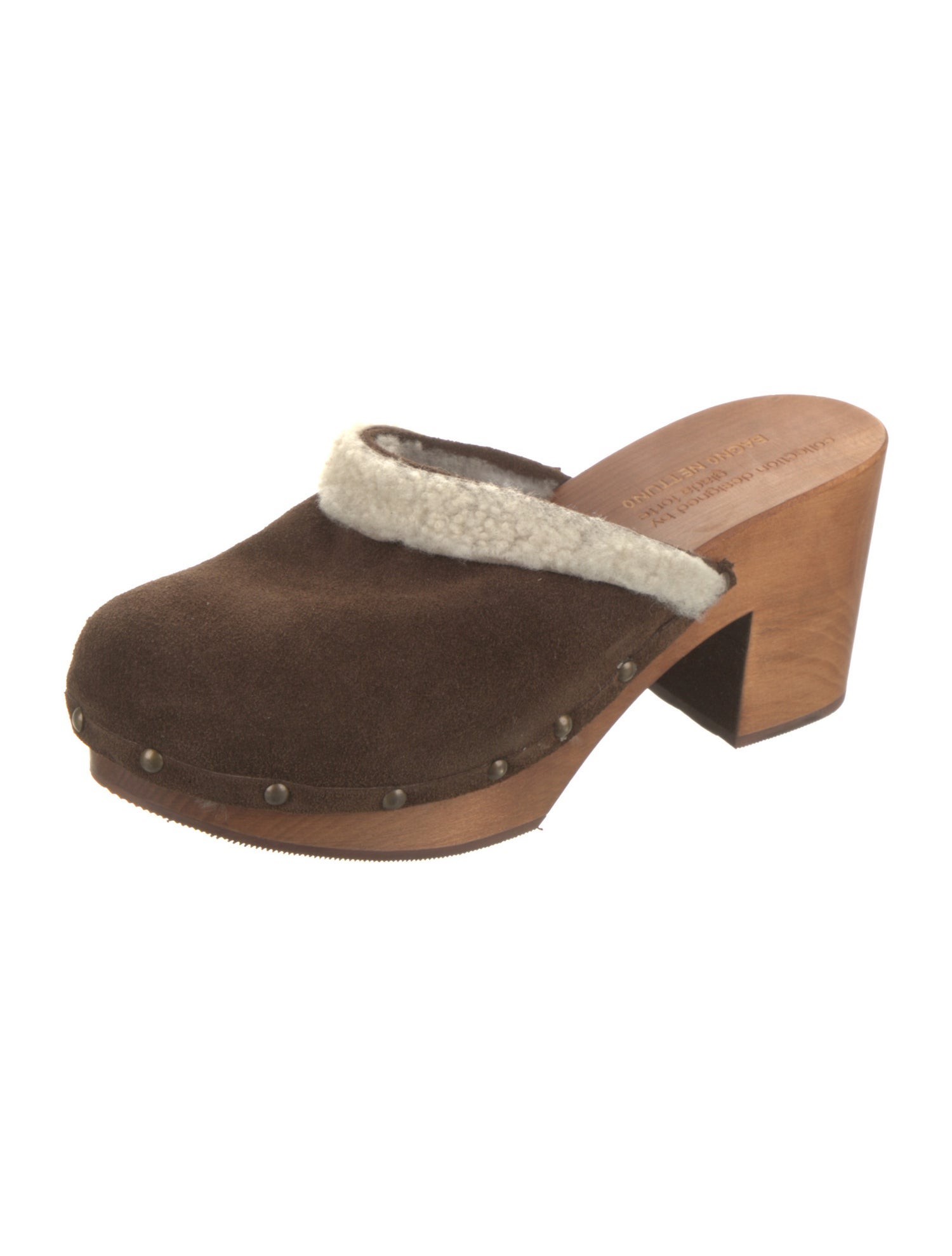 Collection by Giada Forte Suede Mules