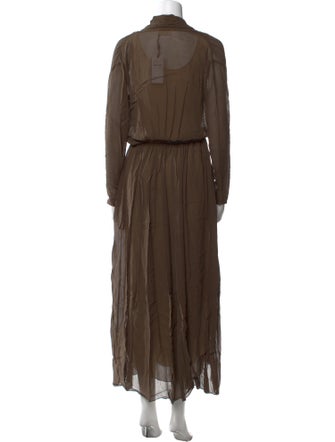 Collection by Giada Forte Silk Long Dress